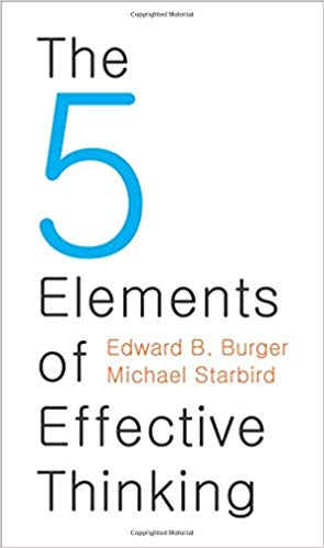 The 5 Elements of Effective Thinking Audiobook by Edward B. Burger Free